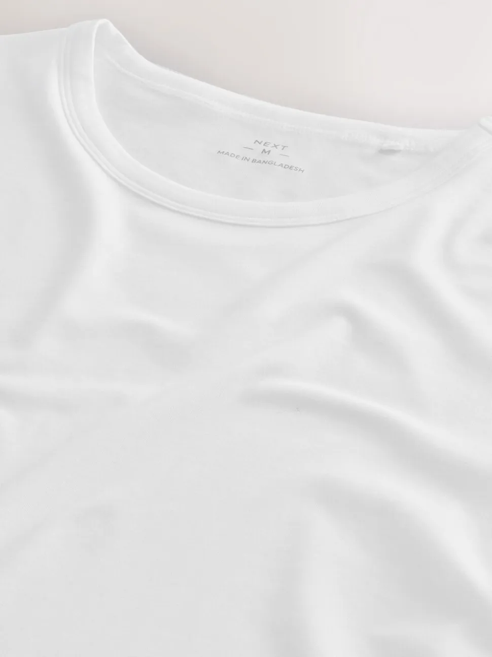 Wit - Verpakking van 5 - Modal Layering T-Shirt