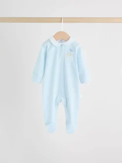 Wit - Verpakking van 3 babypyjama's (0-2jr)