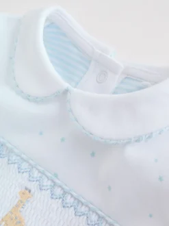 Wit - Verpakking van 3 babypyjama's (0-2jr)