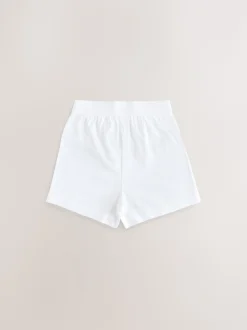 Wit - Verpakking van 5 ruimvallende 100% katoenen Boxer (1.5-16jr)