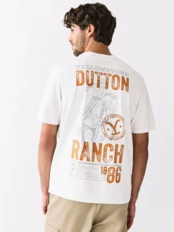 Wit - Yellowstone Graphic Print T-Shirt