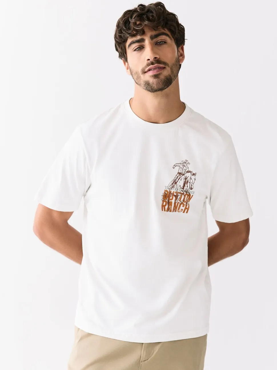 Wit - Yellowstone Graphic Print T-Shirt