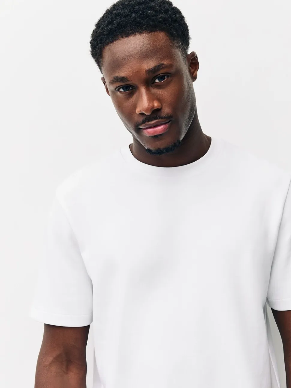Wit - Zacht aanvoelend dik T-shirt