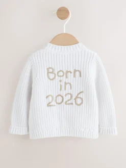 Wit Born in 2026 - Babyvest