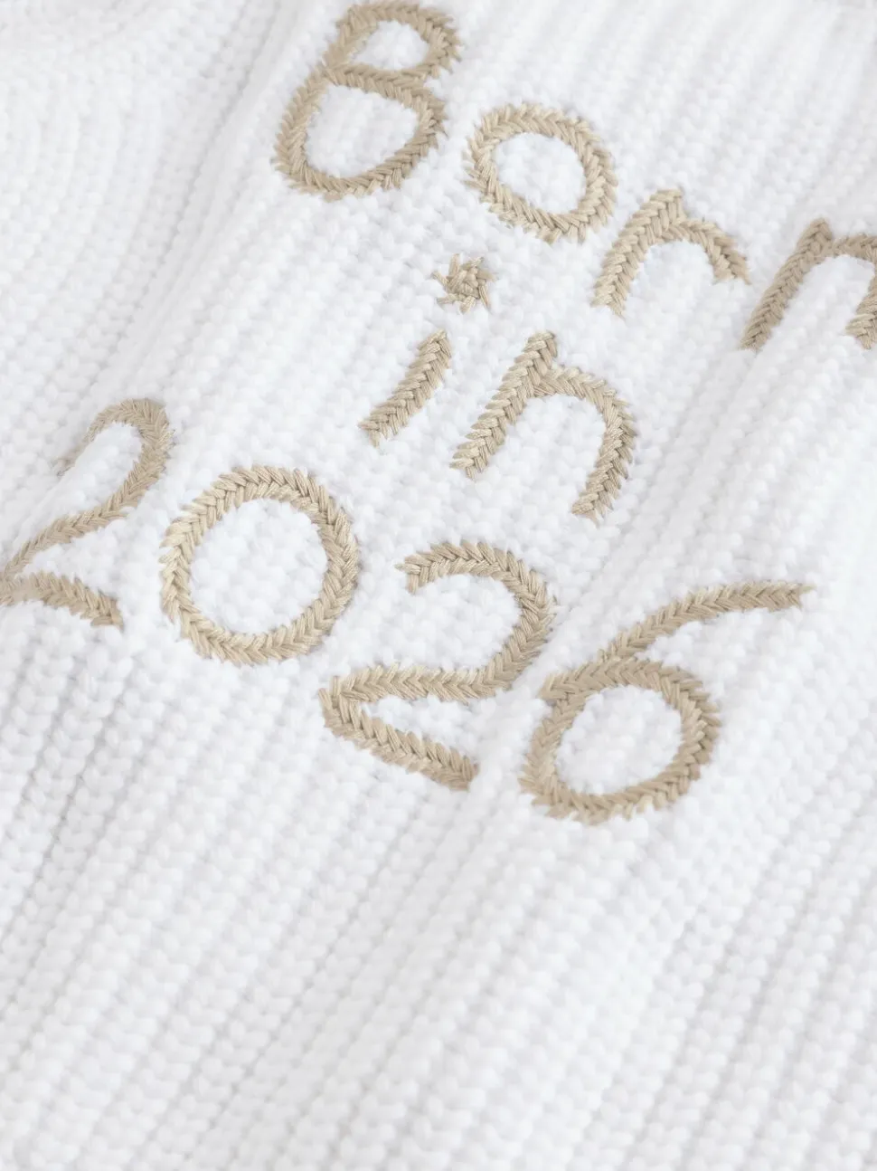 Wit Born in 2026 - Babyvest