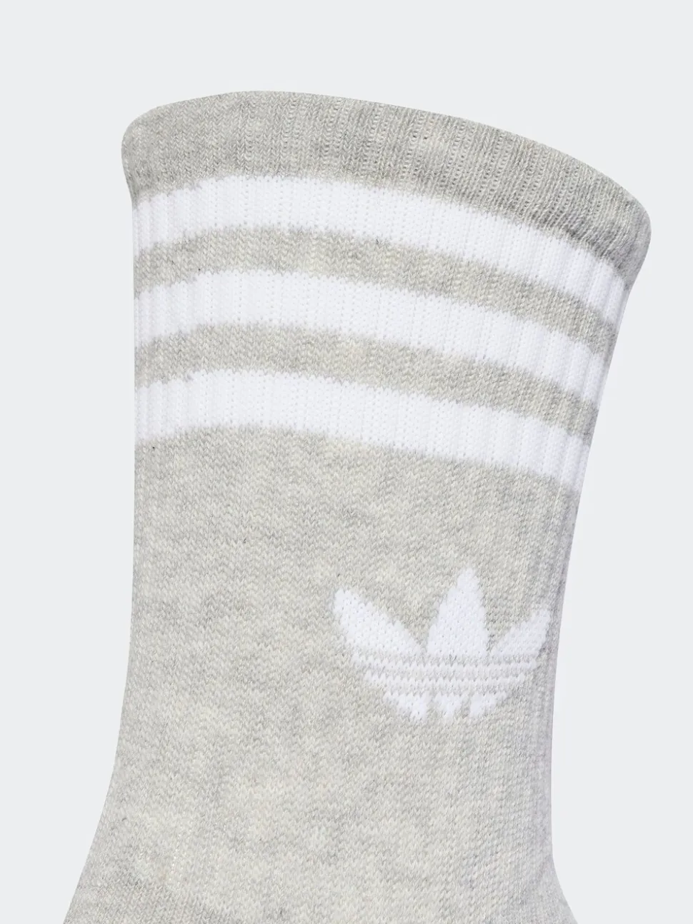 Wit chroom - Ronde hals - Adidas Originals 3-Strepen Crew Sokken 3 paar