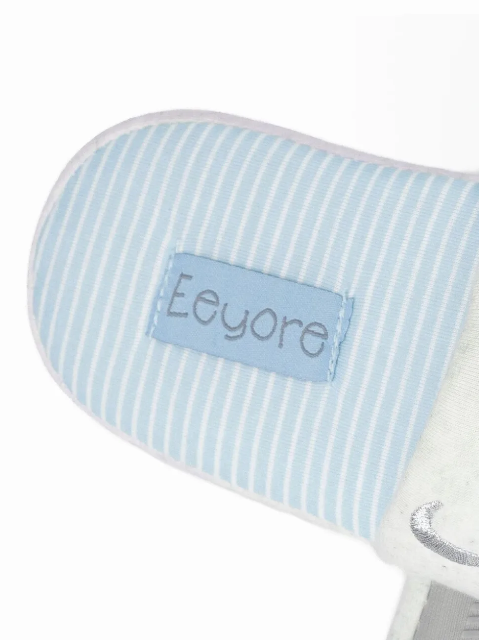 Wit met Eeyore - Vanilla Underground winterse pantoffelmuiltjes voor dames