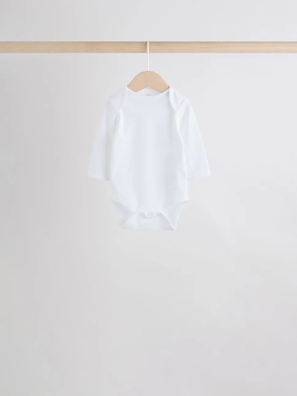 Wit met figuurprint - Baby Bodysuits met Lange mouwen van 100% katoen