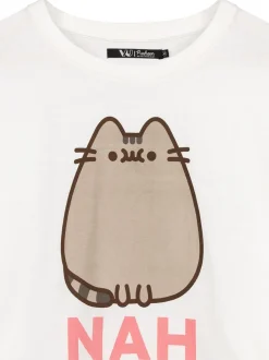 Wit met poes - Vanilla Underground Snoopy Korte Broek Pyjama's Set