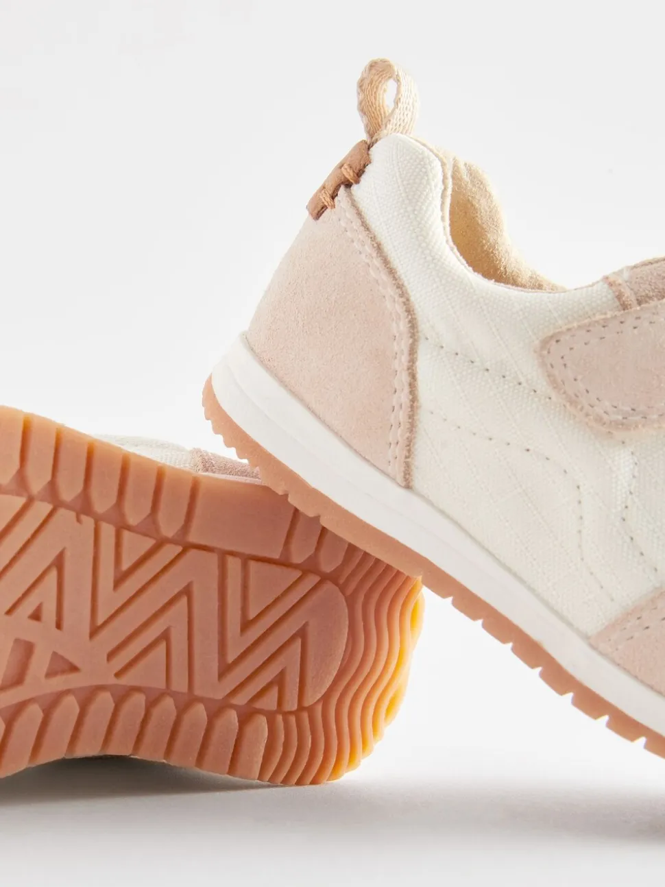 Wit neutraal - Eerste loopschoentjes: sneakers