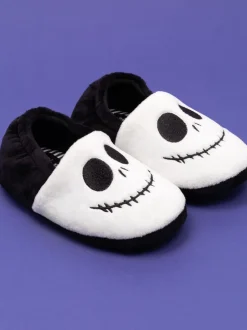 Wit Nightmare Before Christmas - Vanilla Underground zachte kerstpantoffels voor kinderen