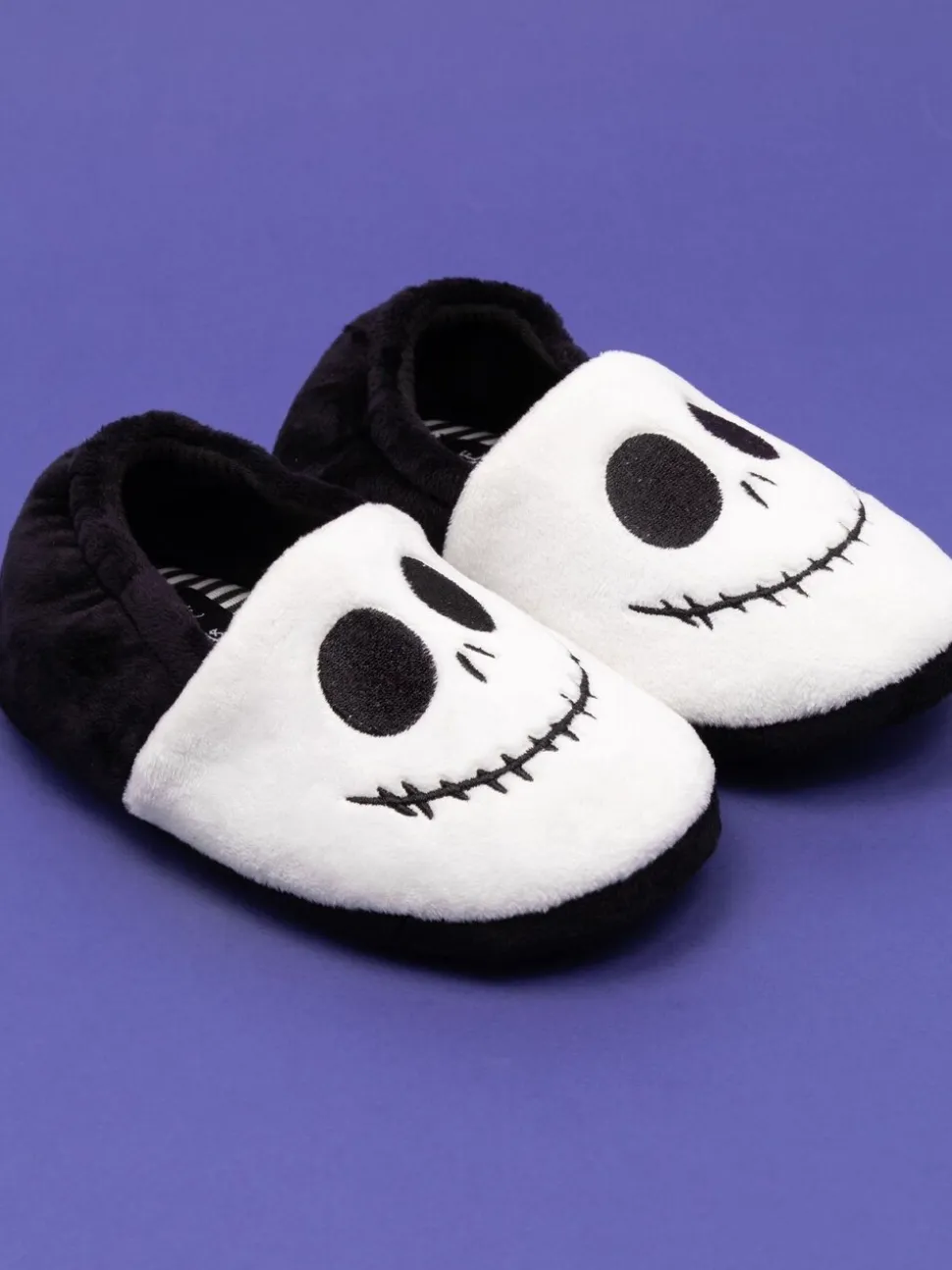 Wit Nightmare Before Christmas - Vanilla Underground zachte kerstpantoffels voor kinderen