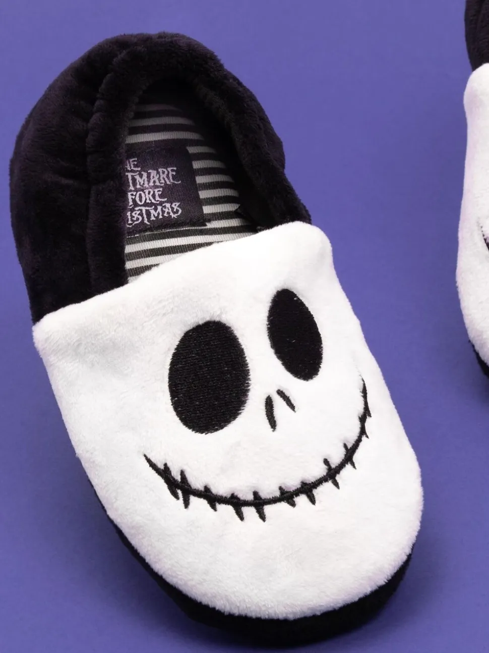Wit Nightmare Before Christmas - Vanilla Underground zachte kerstpantoffels voor kinderen