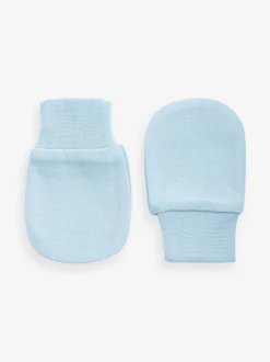 Wit/blauw - Set van 3 antikrabwantjes