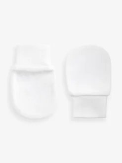 Wit/blauw - Set van 3 antikrabwantjes