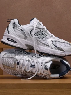 Wit/Grijs - New Balance 530 damessneakers