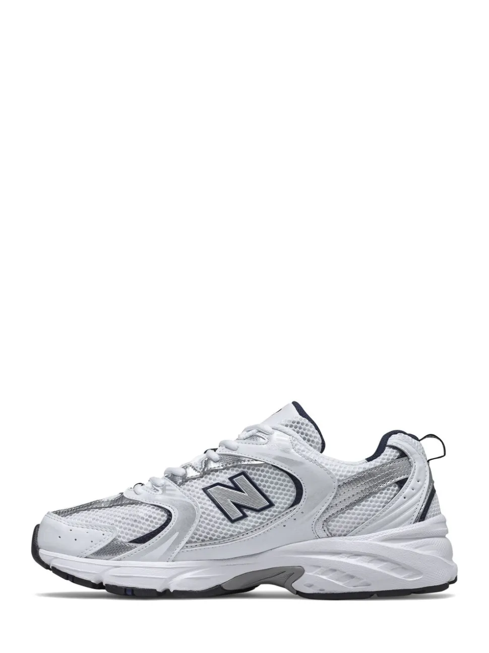 Wit/Grijs - New Balance 530 damessneakers