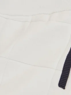 Wit/marineblauw - Reiss Barbor Shorts