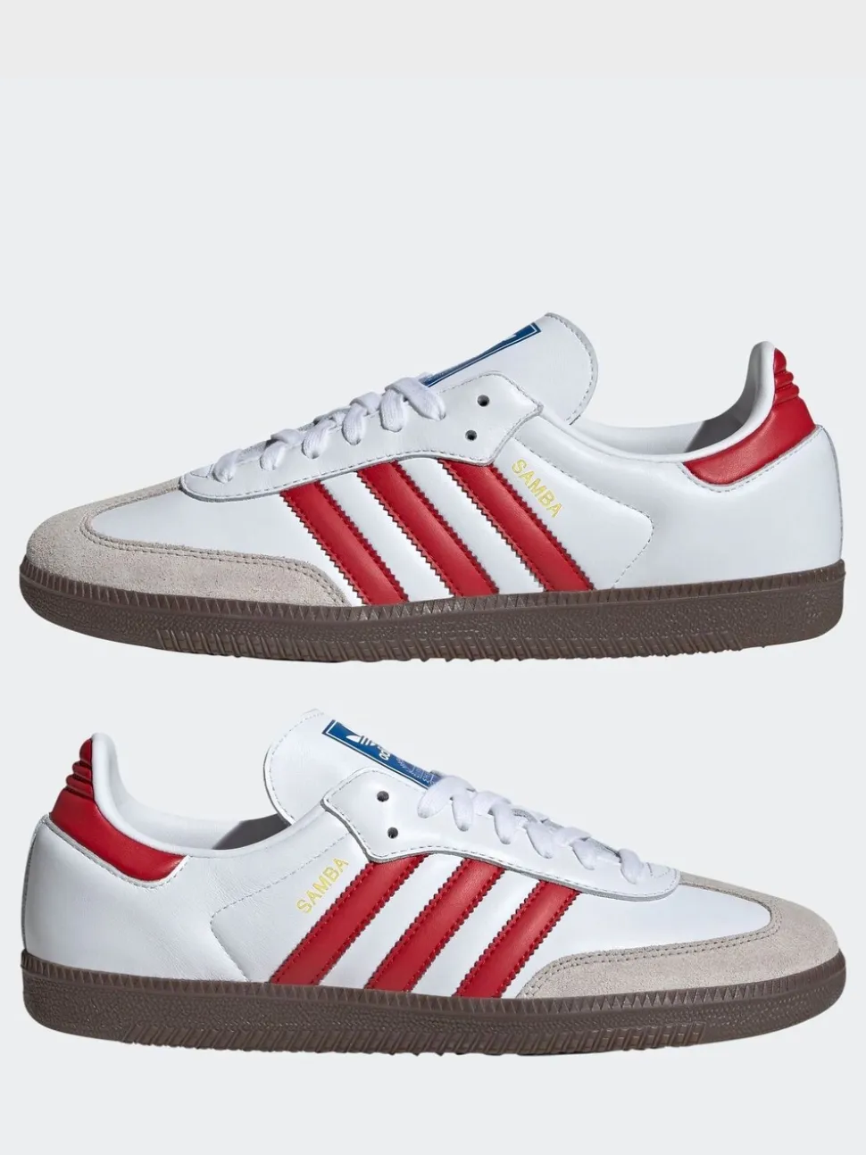 Wit/rood - adidas Originals Samba sneakers