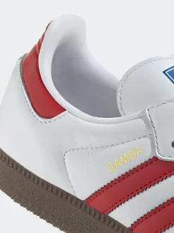 Wit/rood - adidas Originals Samba sneakers