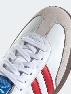 Wit/rood - adidas Originals Samba sneakers