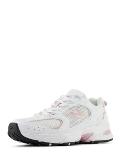 Wit/roze - New Balance 530 damessneakers