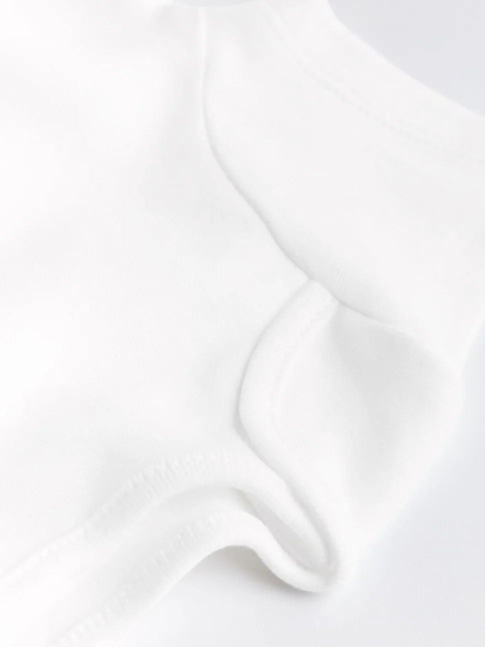 Witte must-have - Rompertjes met korte mouwen