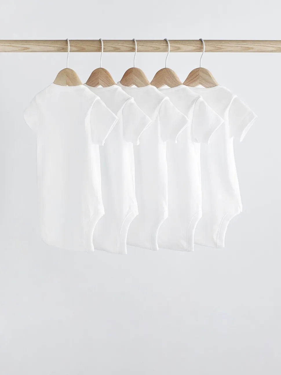 Witte must-have - Rompertjes met korte mouwen