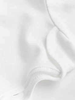 Witte must-have - Rompertjes met korte mouwen