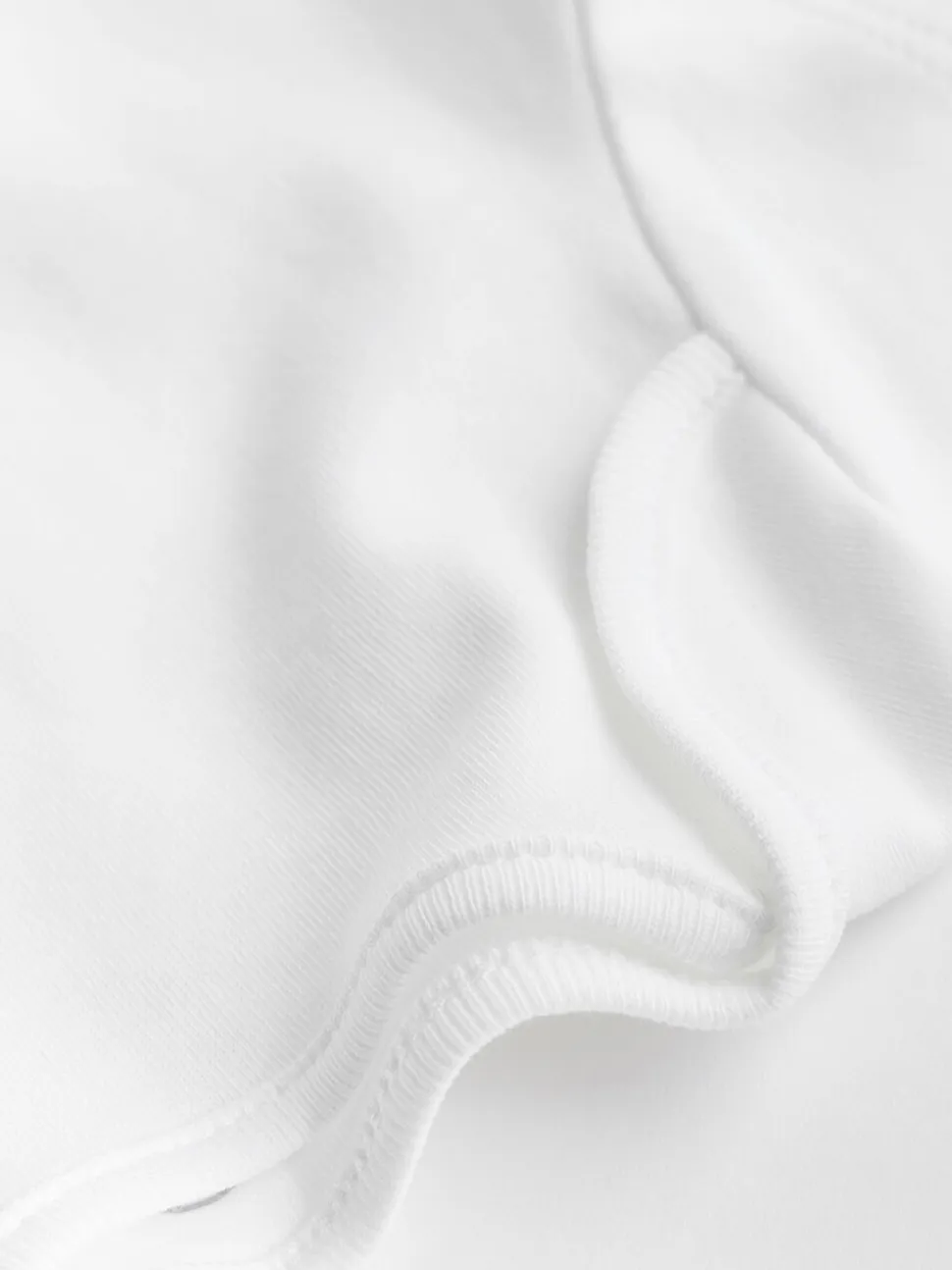 Witte must-have - Rompertjes met korte mouwen