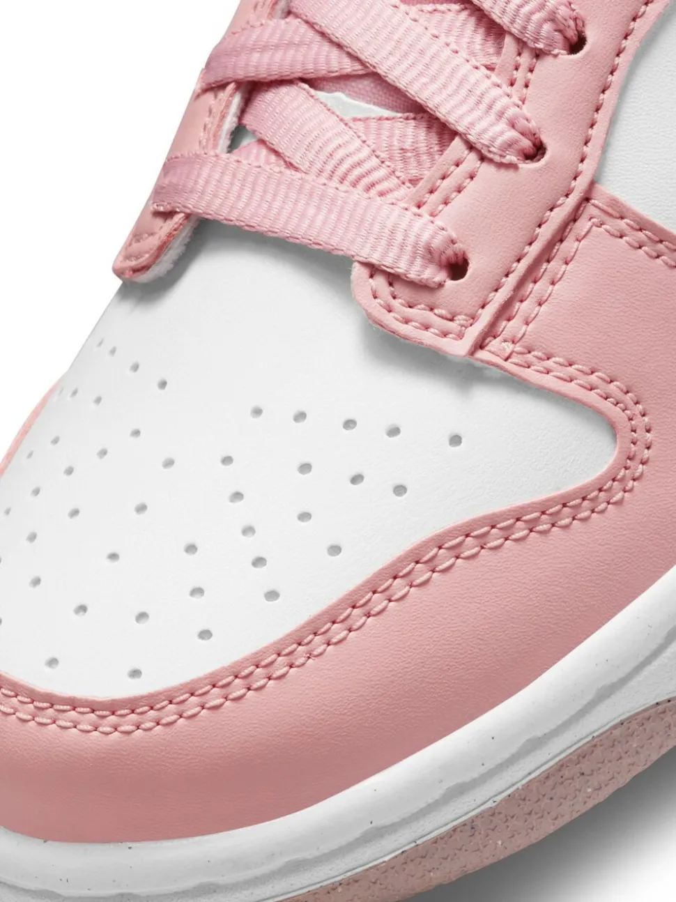 Wit/vaalroze - Nike Dunk Low jeugdsneakers