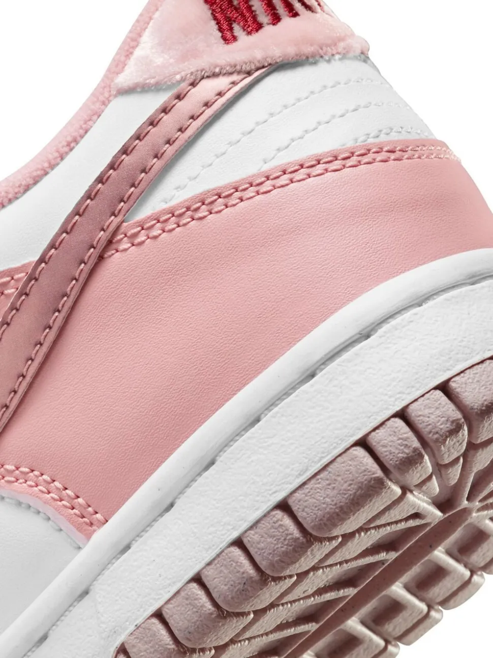 Wit/vaalroze - Nike Dunk Low jeugdsneakers