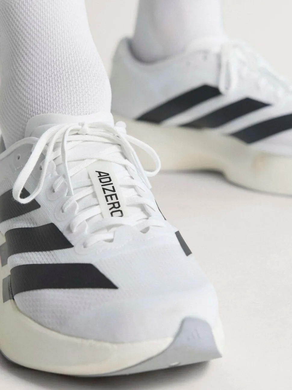 Wit/zwart - adidas Adizero EVO sneakers