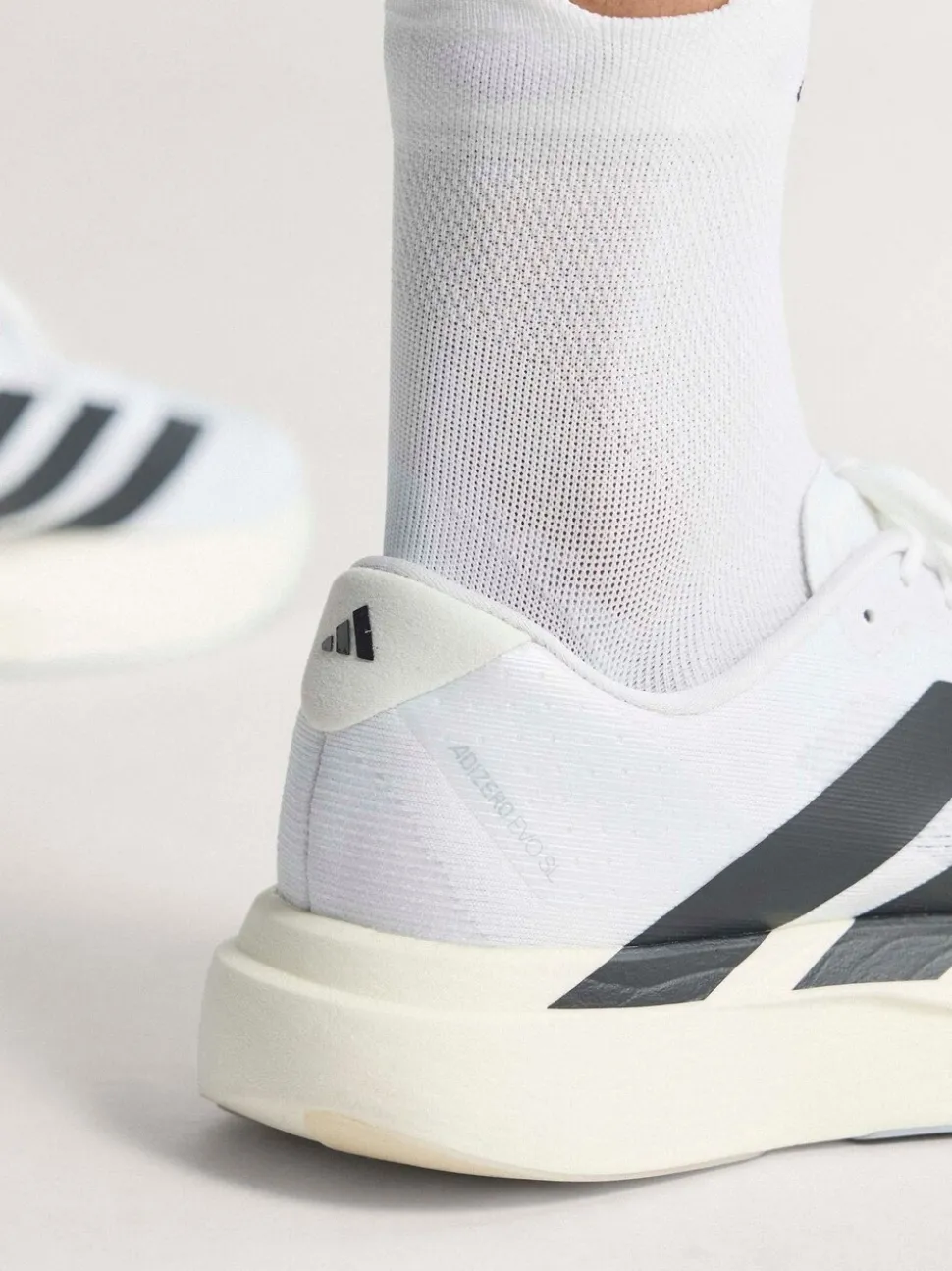 Wit/zwart - adidas Adizero EVO sneakers