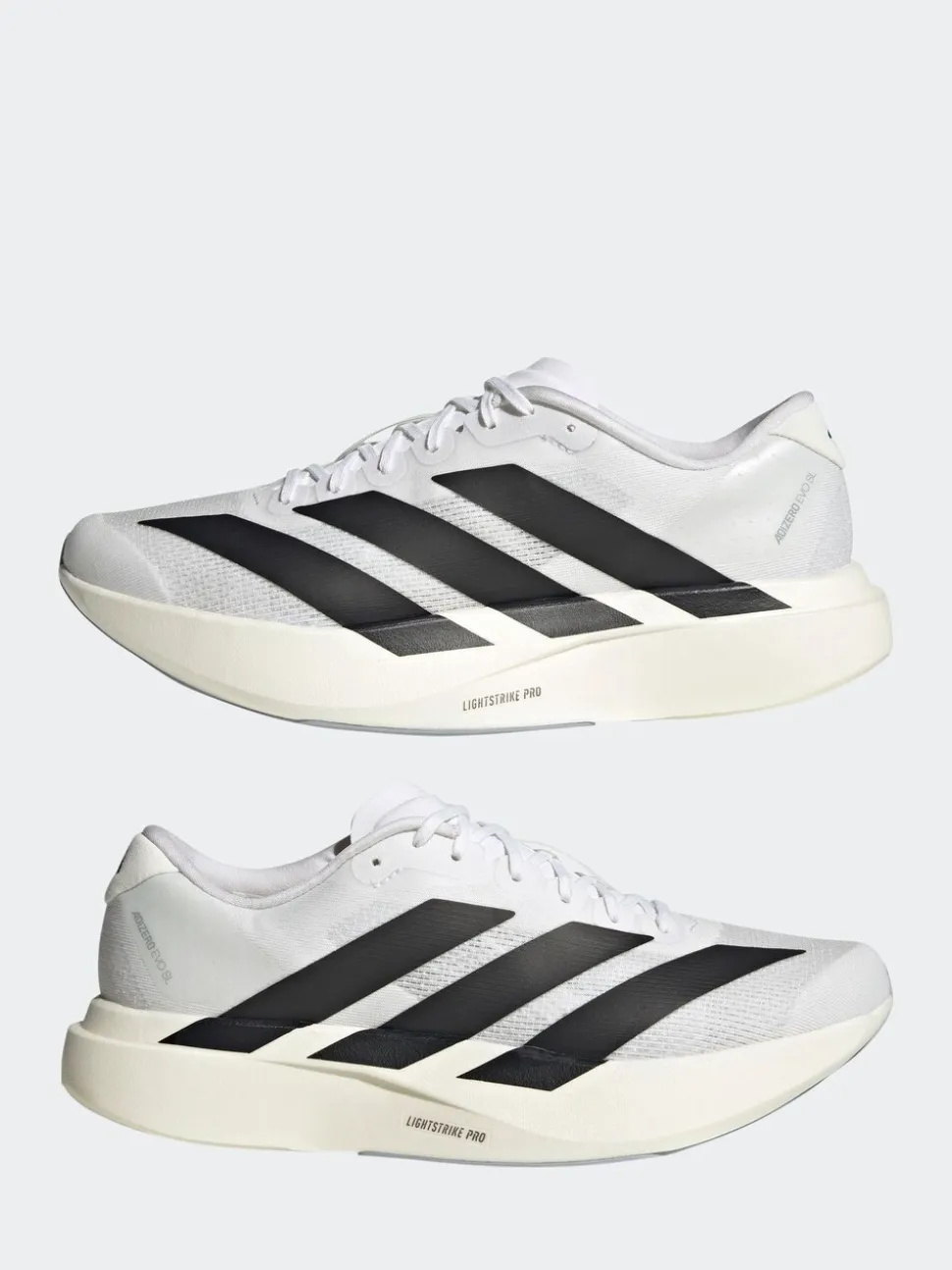 Wit/zwart - adidas Adizero EVO sneakers
