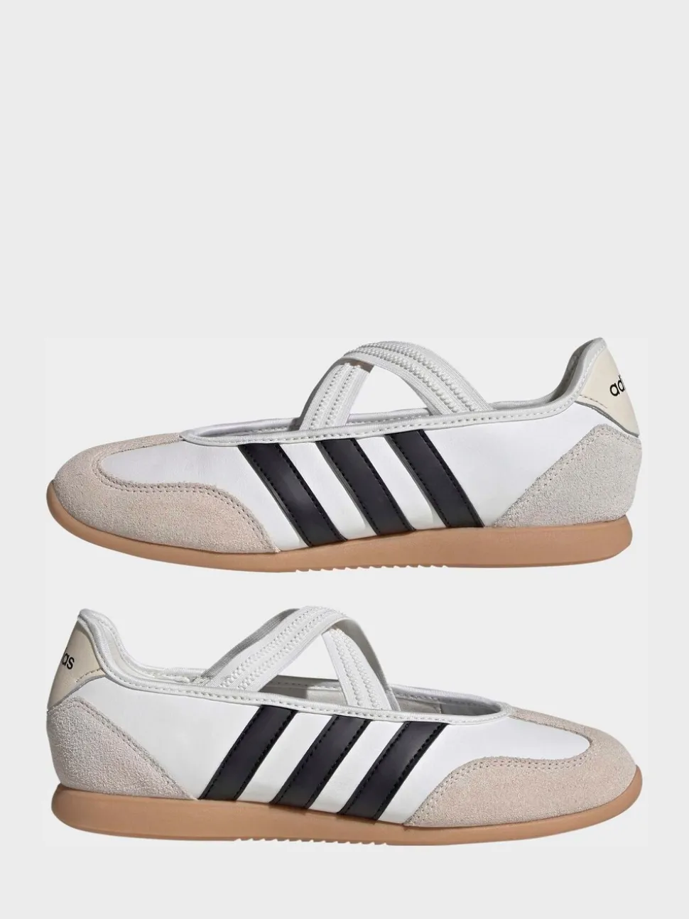 Wit/zwart - adidas Barreda Mary Jane Trainers