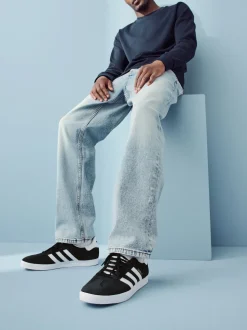 Wit/zwart - adidas Originals - Gazelle sneakers
