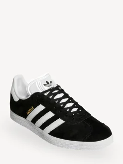 Wit/zwart - adidas Originals - Gazelle sneakers