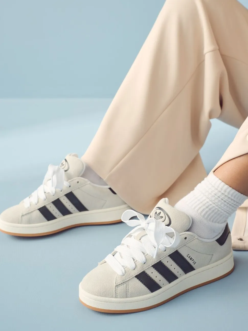 Wit/zwart - adidas Originals Campus 00s sneakers