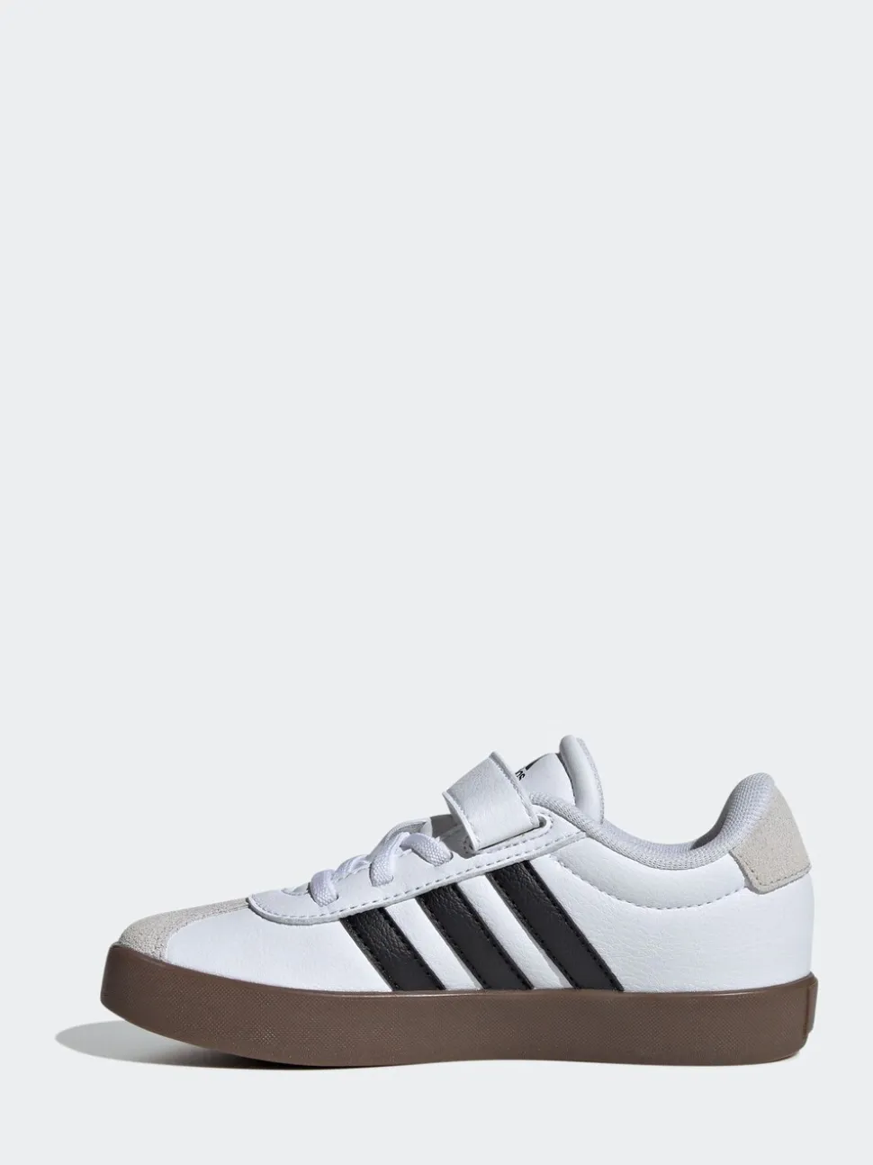 Wit/zwart - adidas Vl Court 3.0 Hook and Loop sneakers voor kinderen