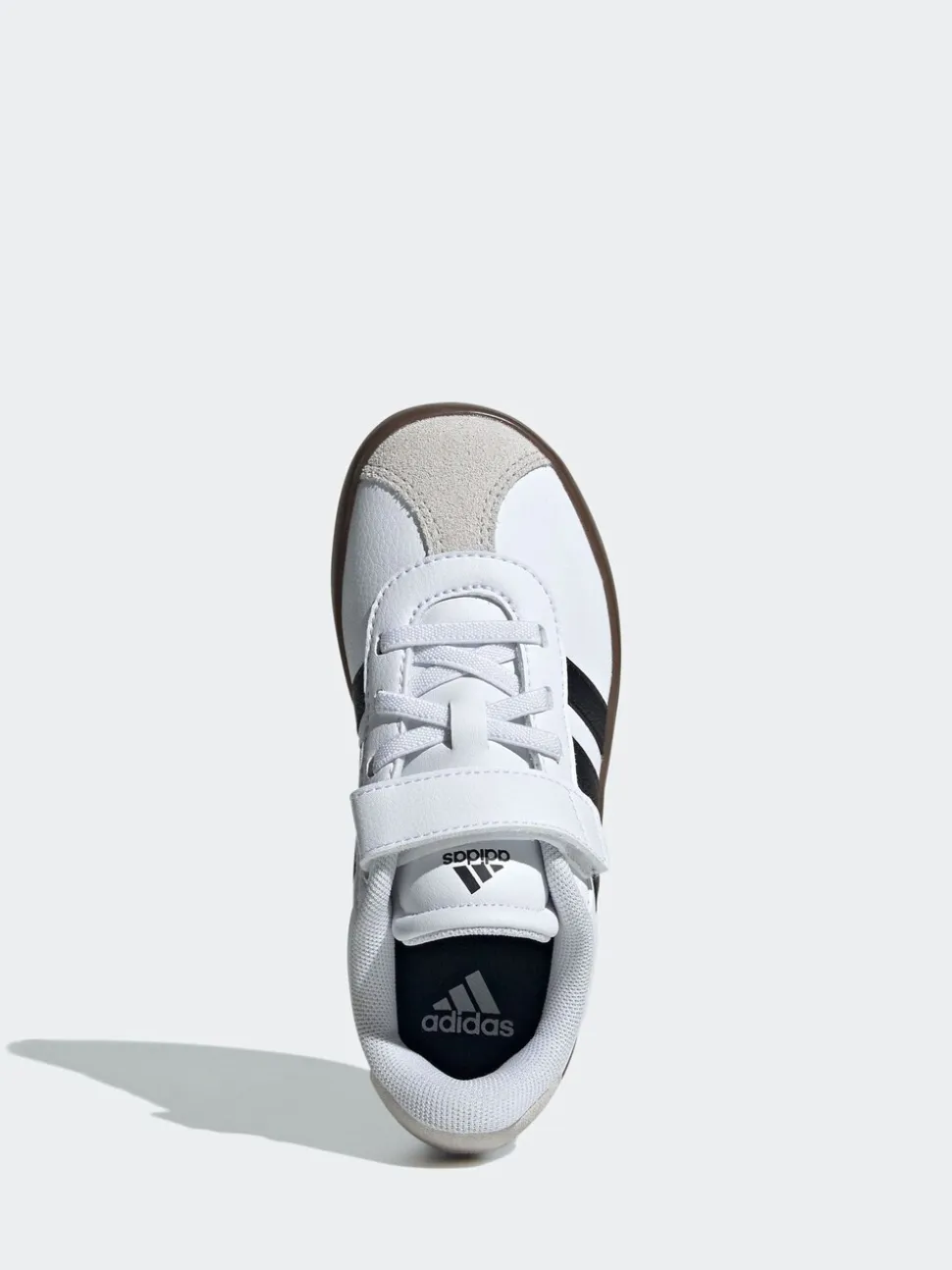 Wit/zwart - adidas Vl Court 3.0 Hook and Loop sneakers voor kinderen