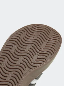 Wit/zwart - adidas Vl Court 3.0 Hook and Loop sneakers voor kinderen