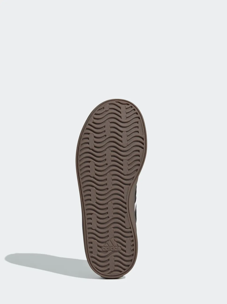 Wit/zwart - adidas Vl Court 3.0 Suède sneakers met veters voor kinderen