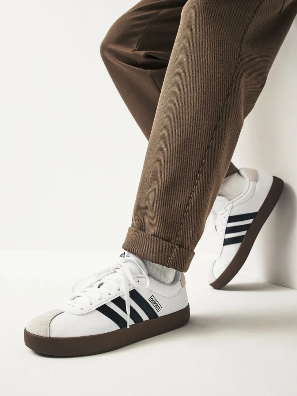 Wit/zwart - adidas VL Court sneakers