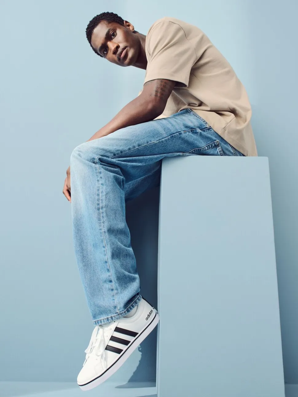 Wit/zwart - adidas VS Pace Sneakers