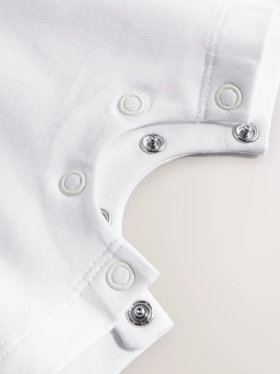 Wit/zwart - Band baby-romper