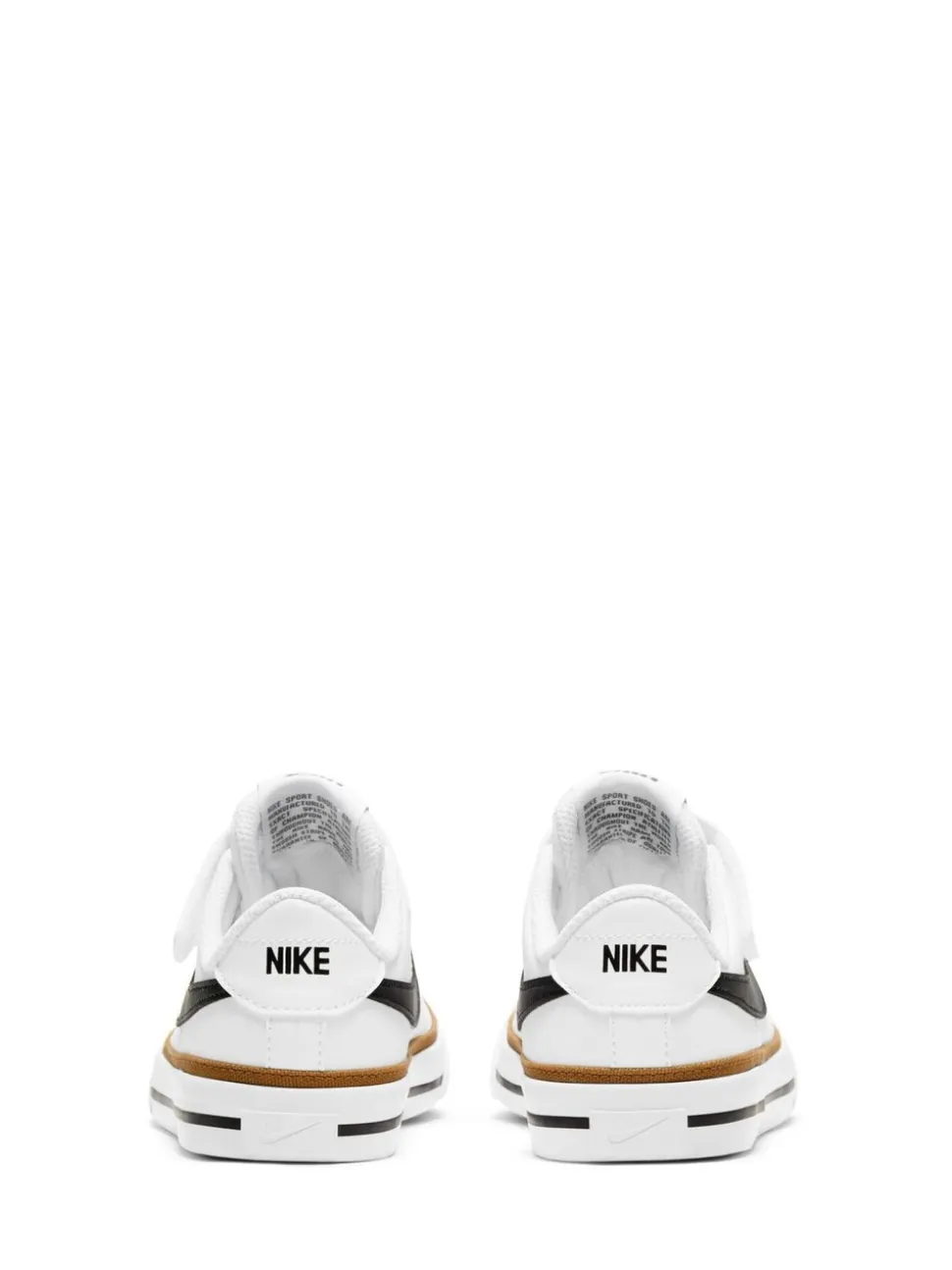 Wit/zwart - Nike Junior Court Legacy sneakers