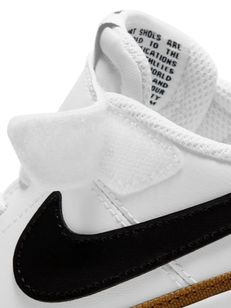 Wit/zwart - Nike Junior Court Legacy sneakers