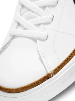 Wit/zwart - Nike Junior Court Legacy sneakers