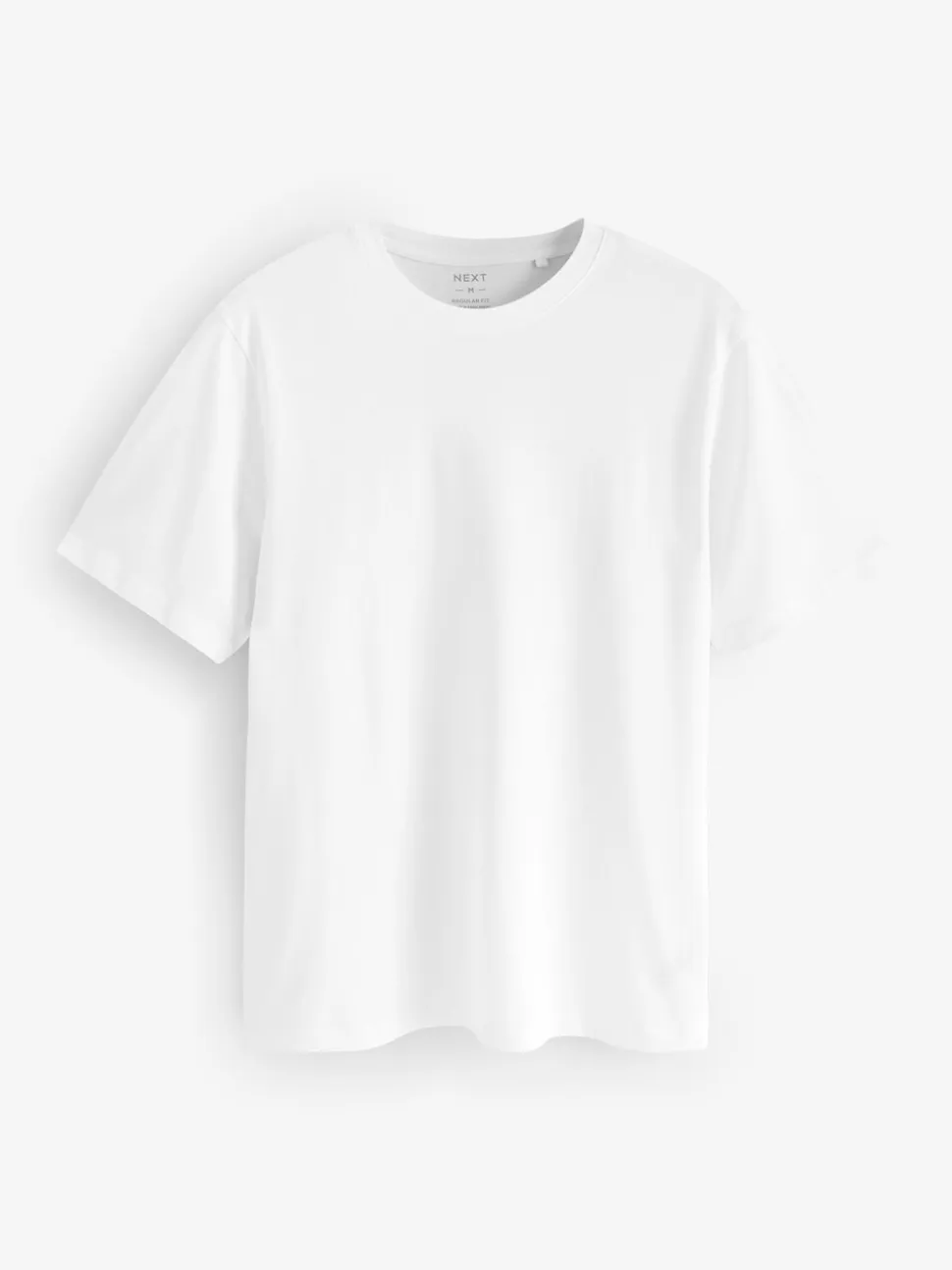 Wit/zwart/marineblauw - Normale Pasvorm - Essential katoenen T-shirts verpakking van 6